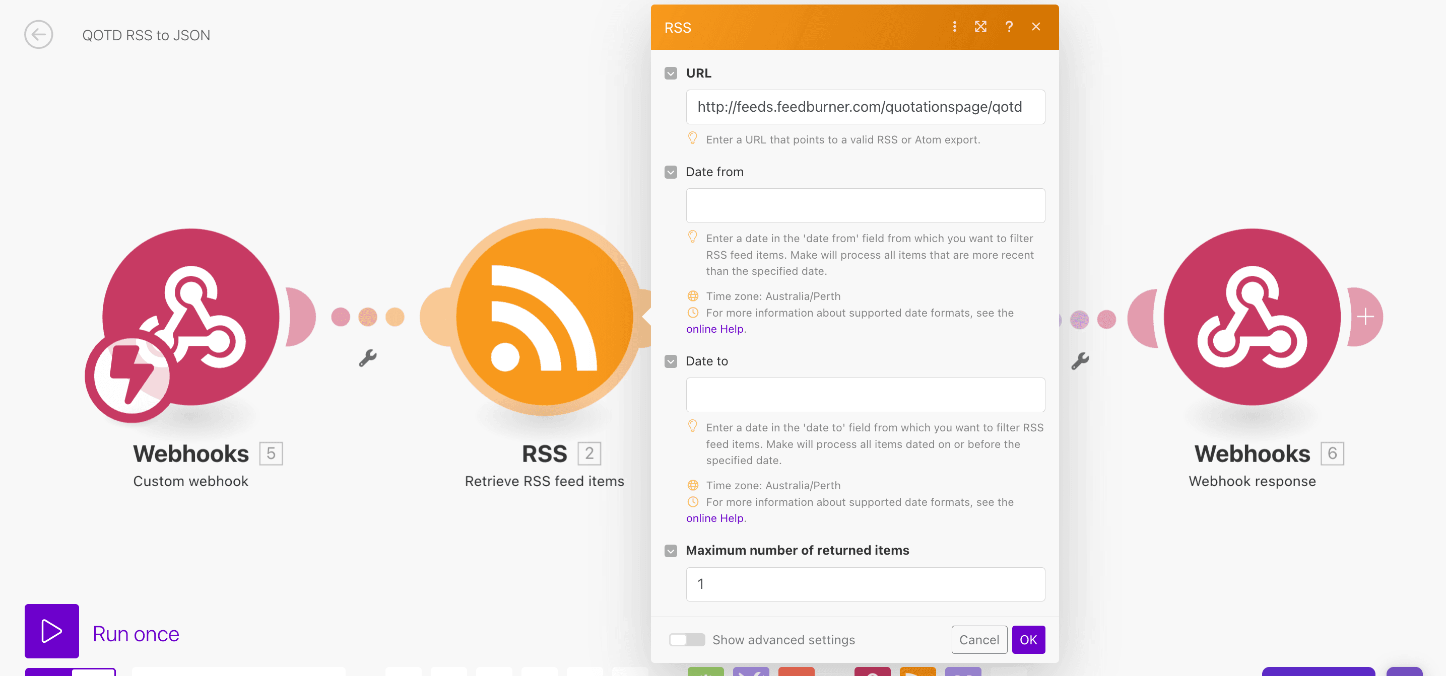 RSS Module