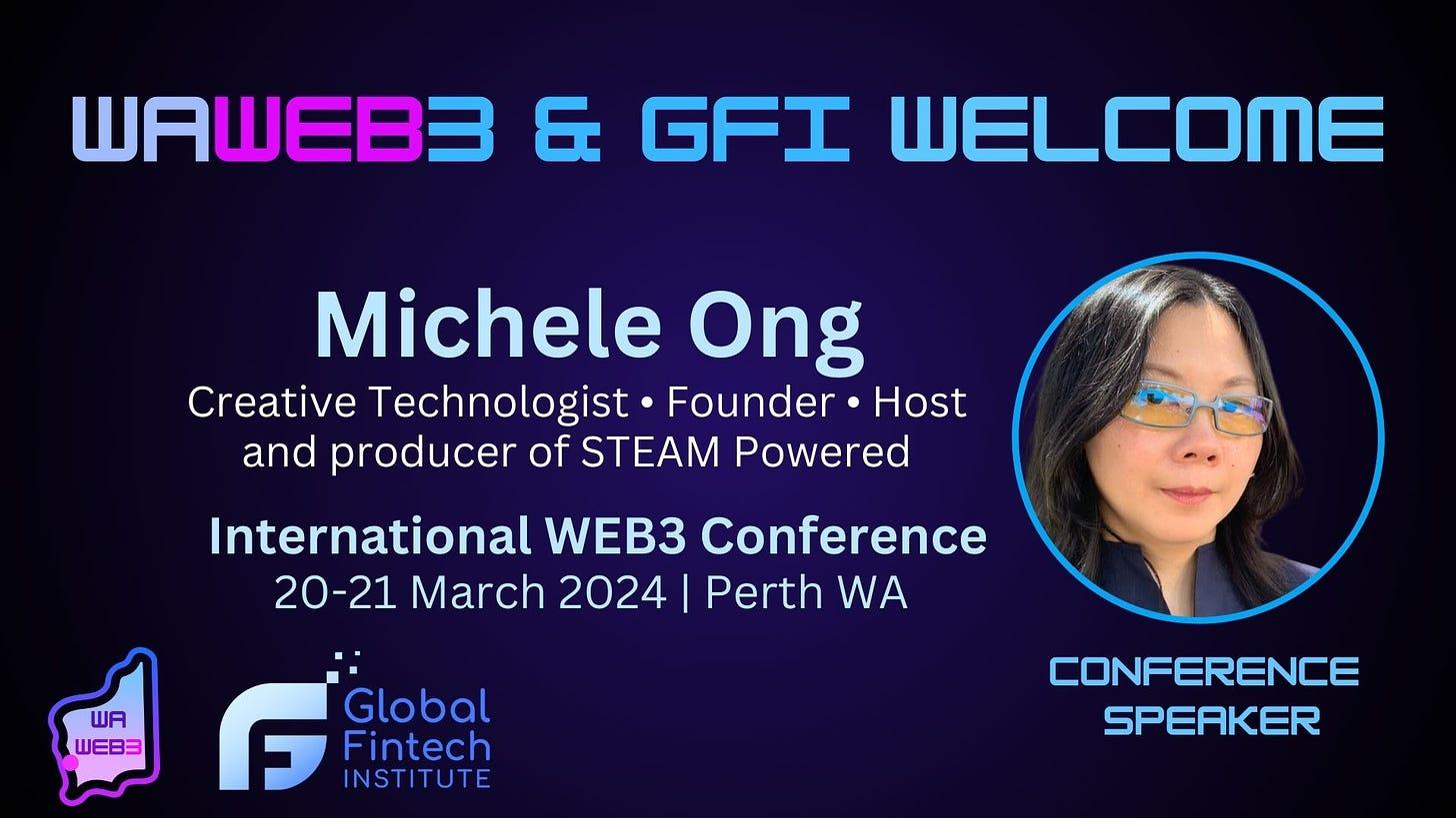 WAWEB3 Speaker Card - Michele Ong
